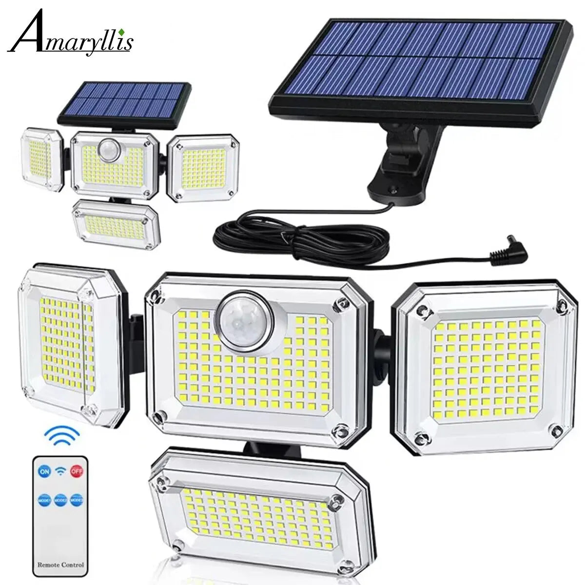 20W Adjustable Solar Garden Light
