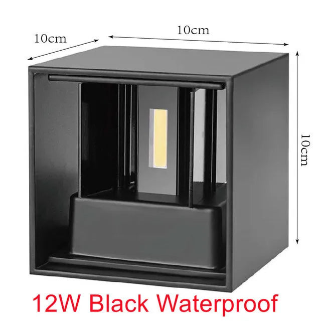 Slim LED Outdoor Wall Light