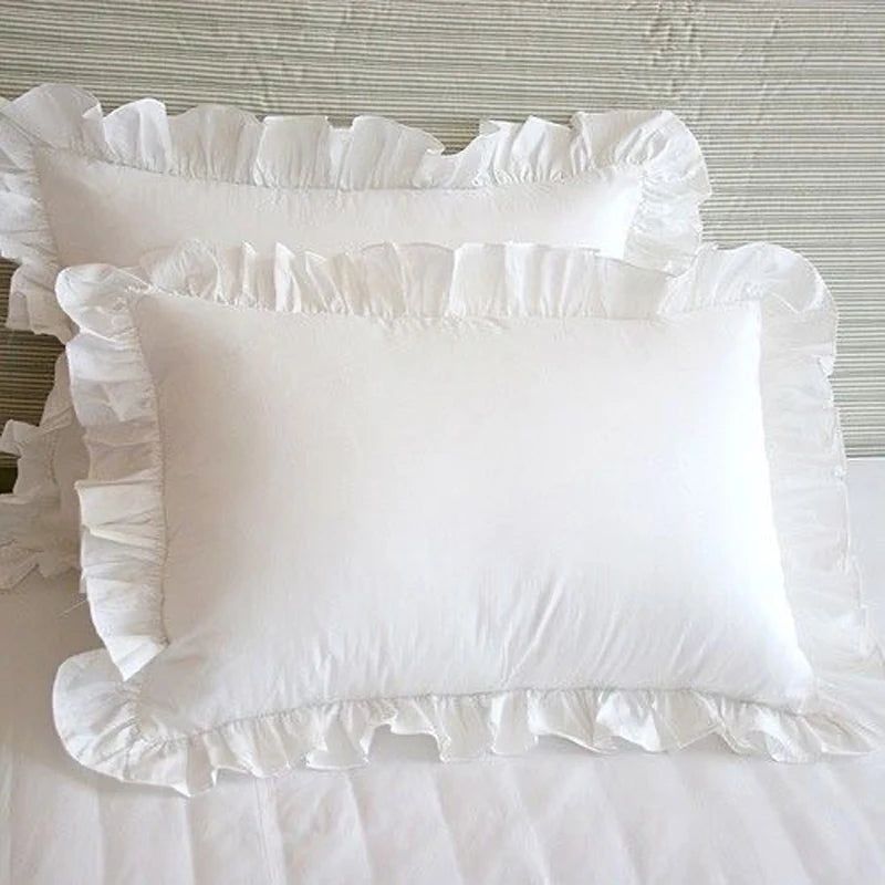 Princess Pillowcases With Ruffles Multiple Sizes Pillow Cover Comfortable