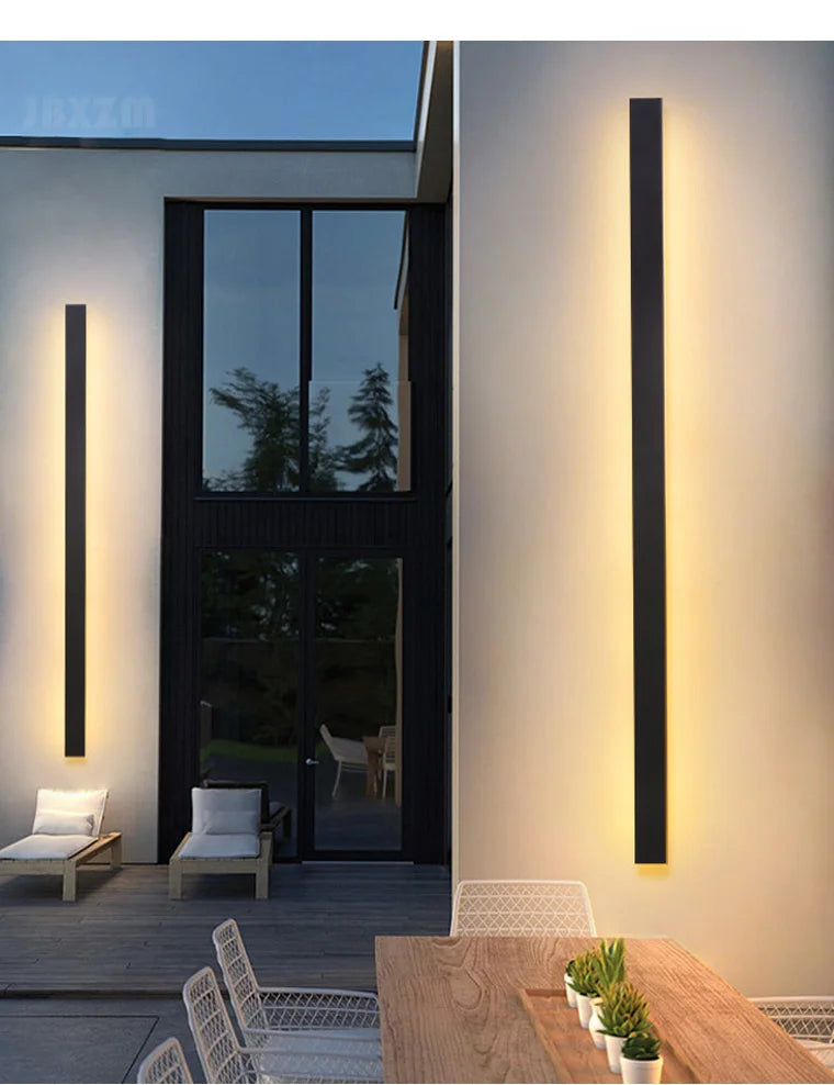 IP65 Minimalist Outdoor Wall Lamp