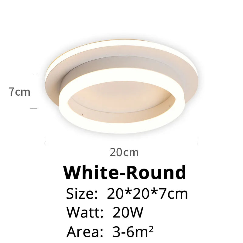 Acrylic Corridor Surface Ceiling Light