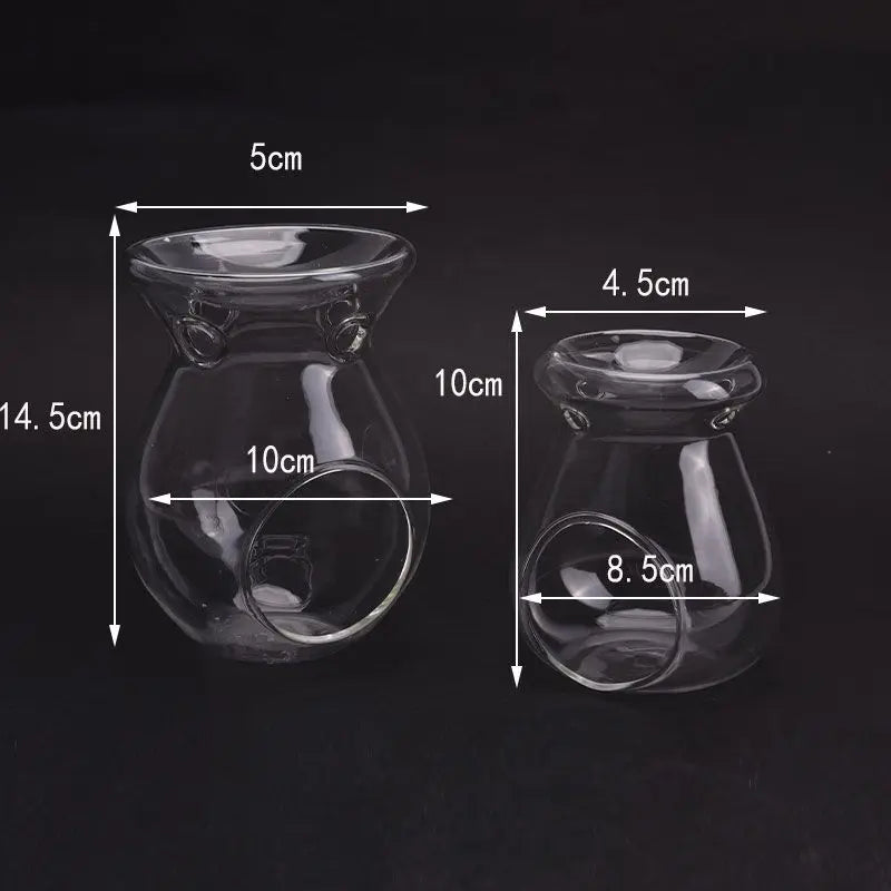 Glass Aroma Candle Burner