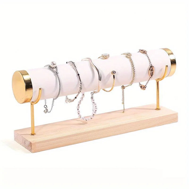 Wooden Jewelry Display Stand