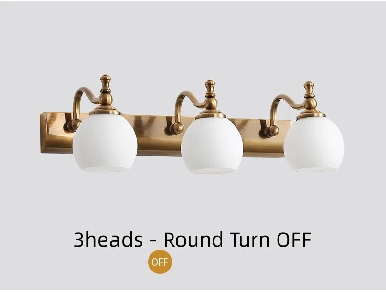 Multi-Head Vanity Mirror Light