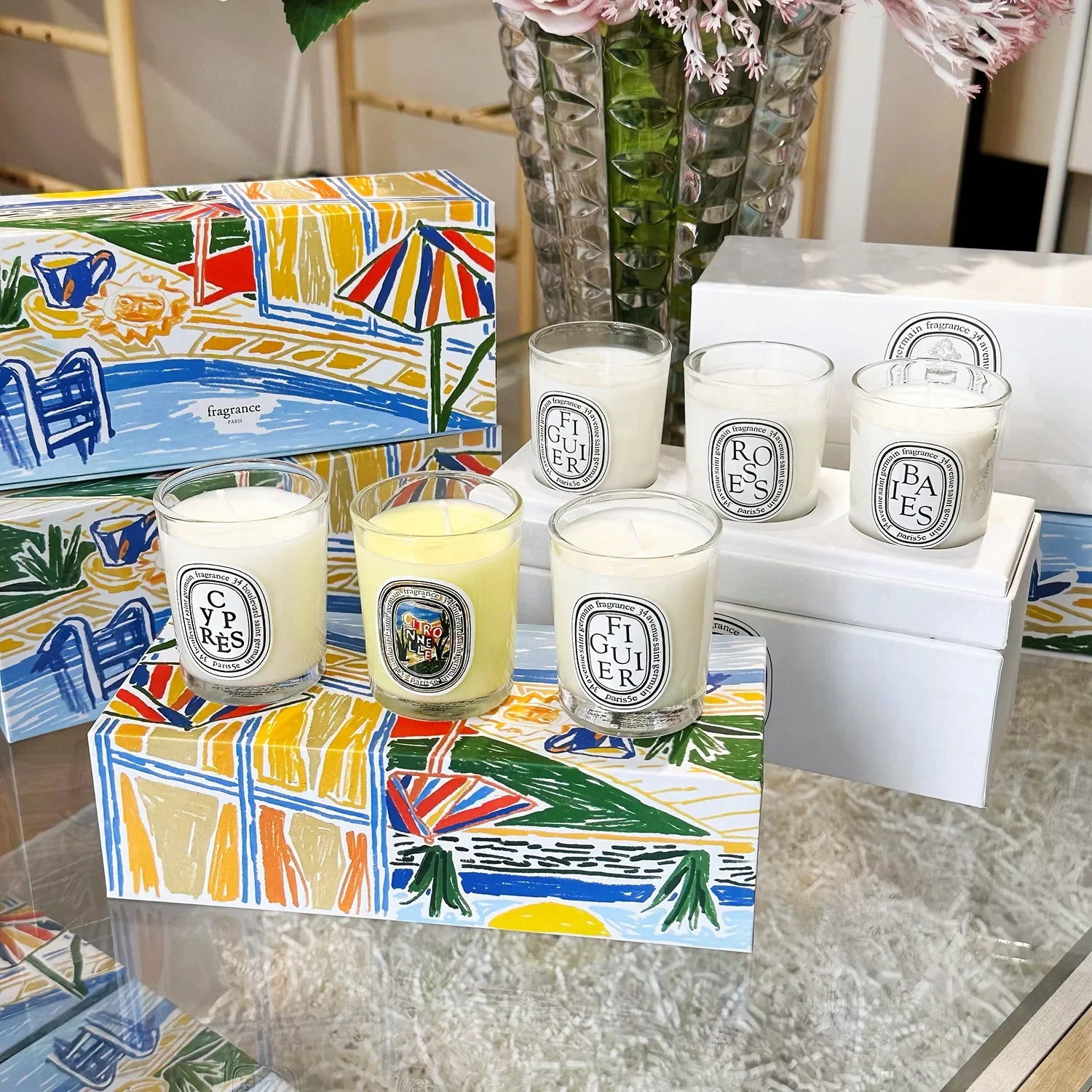 Aromatherapy Candle Natural Plant Scented Candles French Fragrance