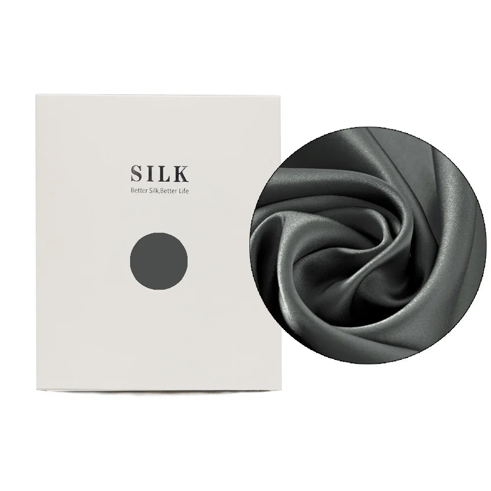 100% Natural Mulberry Silk Pillowcase with Hidden Zipper Double Sided