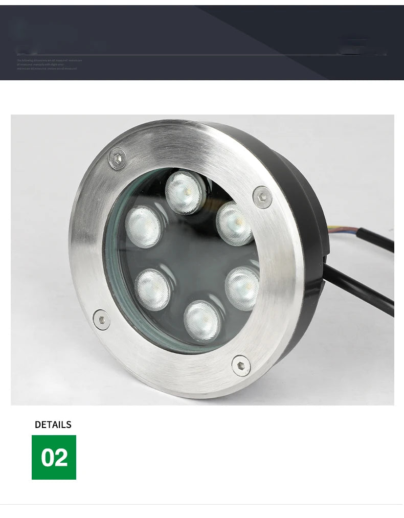 Slim Profile Inground Garden Light