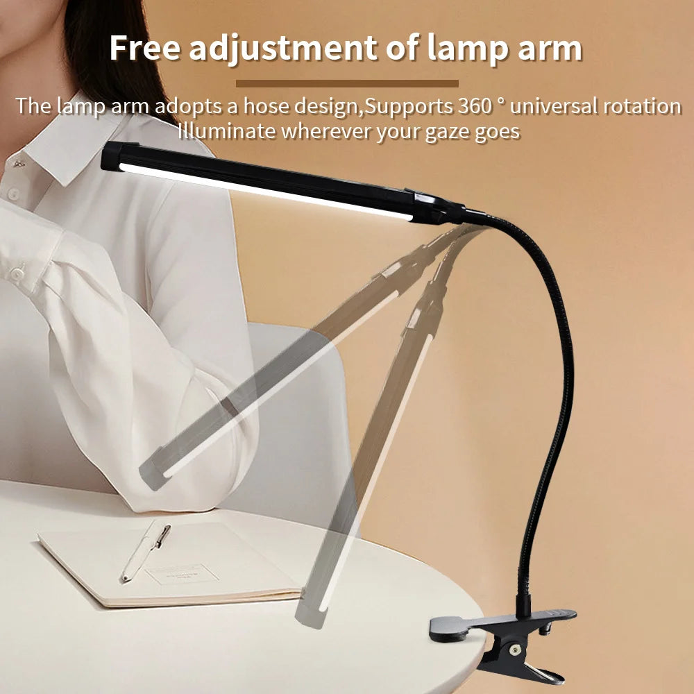 Mini Clip Reading Desk Lamp