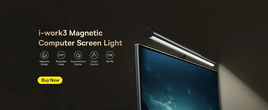 Baseus Cordless Reading Clip Lamp