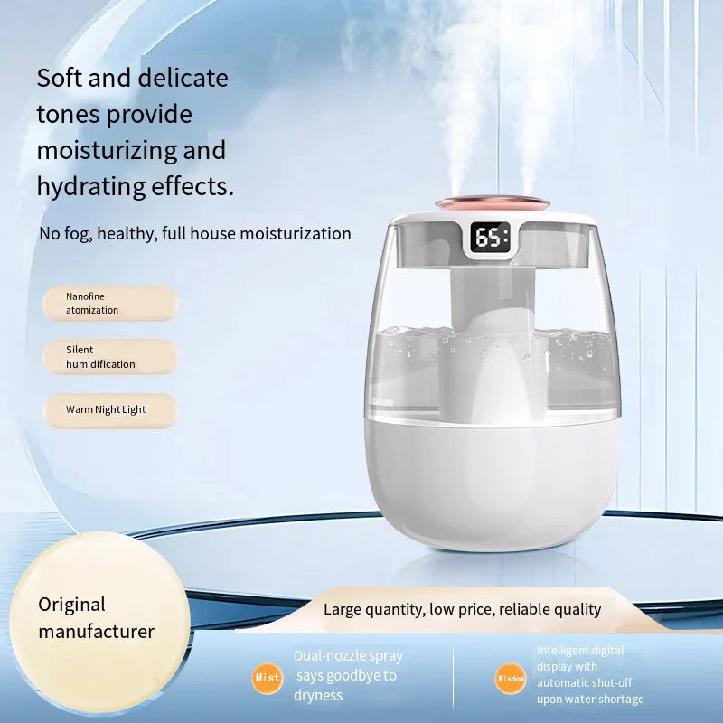 Air Humidifier Aroma Humidifier Double Spray Port Essential Oil