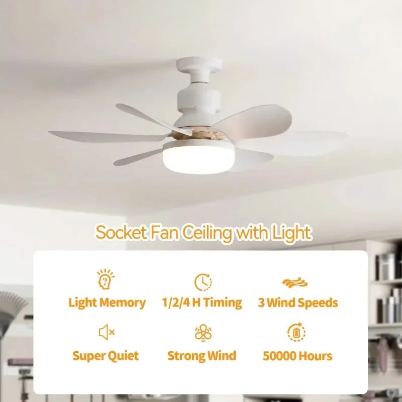 Compact LED Ceiling Fan Light