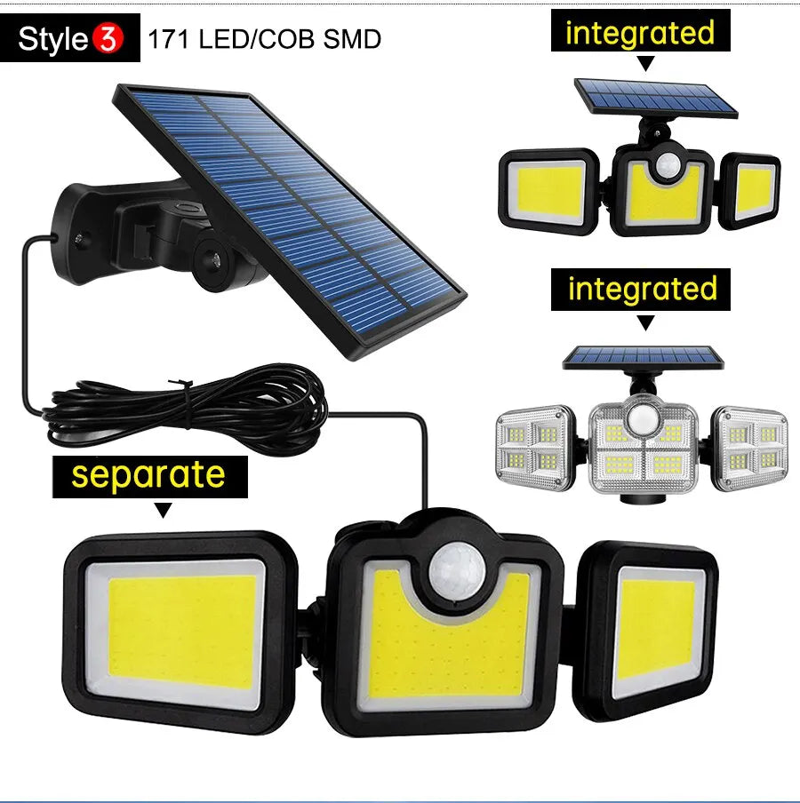 20W Adjustable Solar Garden Light