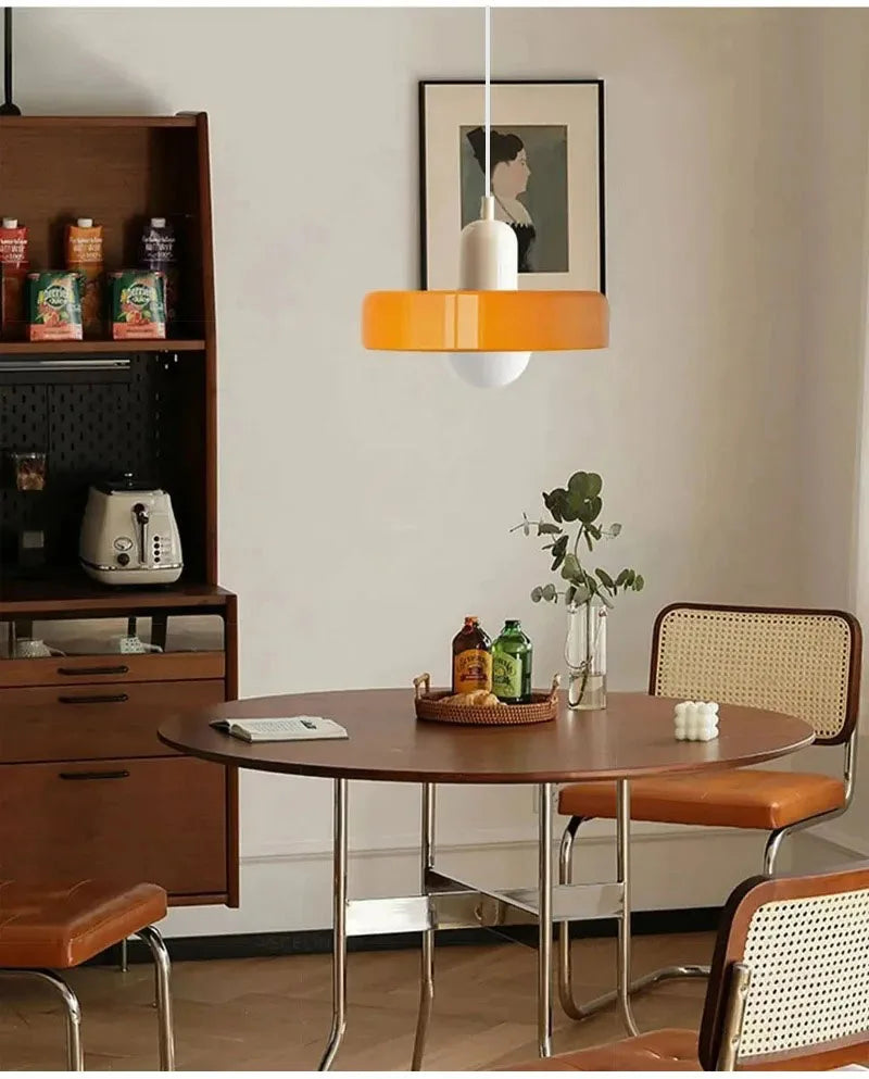 Nordic Retro Glass Pendant Light