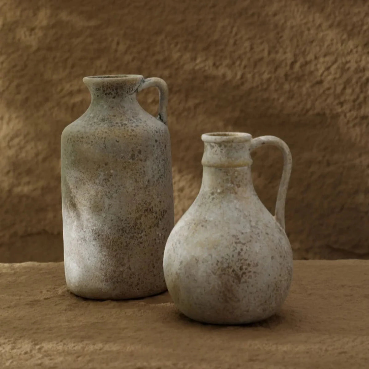 Classic Handmade Glazed Ceramic Vase, Small or Large