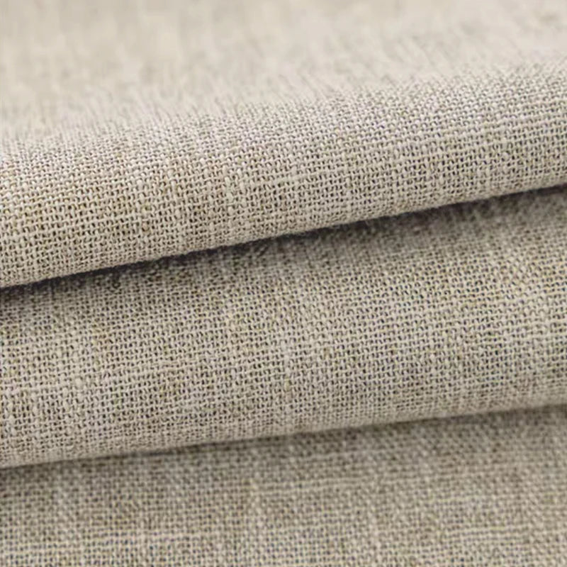 Linen Blackout Curtain Panel