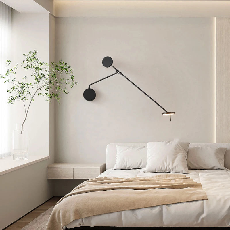 Long Arm Swing Wall Lamp
