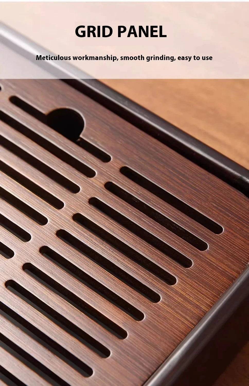Bamboo Draining Tea Tray