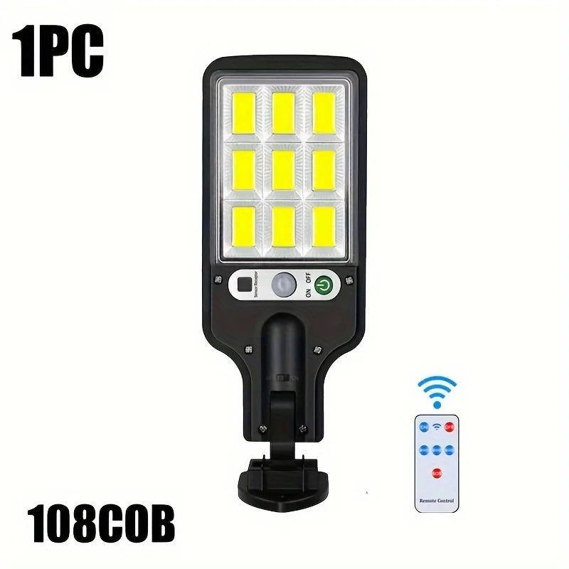 Solar Sensor Street Lamp with Remote