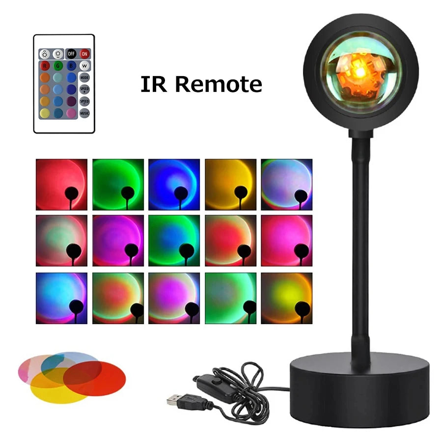 Sunset Bluetooth Rainbow Projector