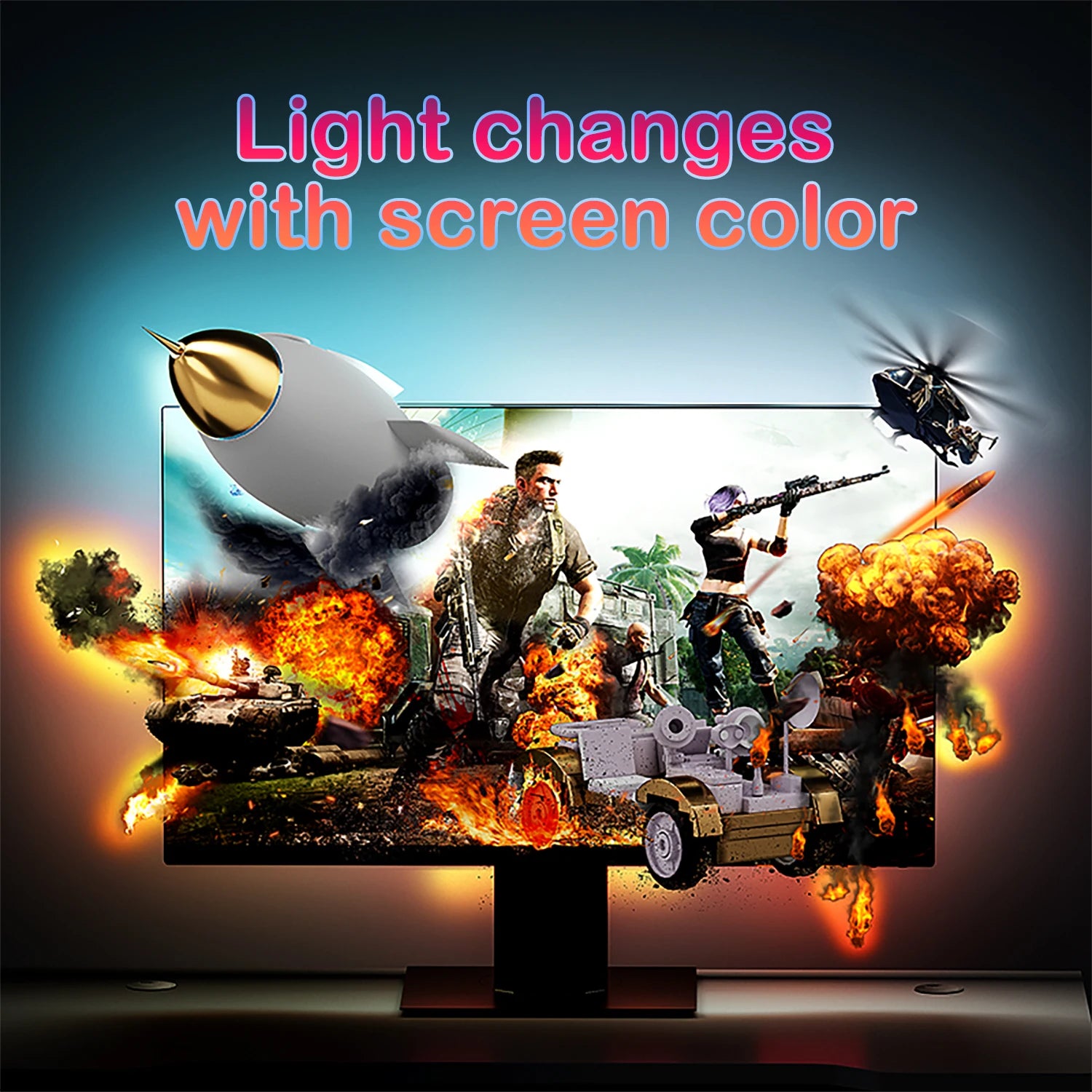 Smart LED Gaming Monitor Light Bar