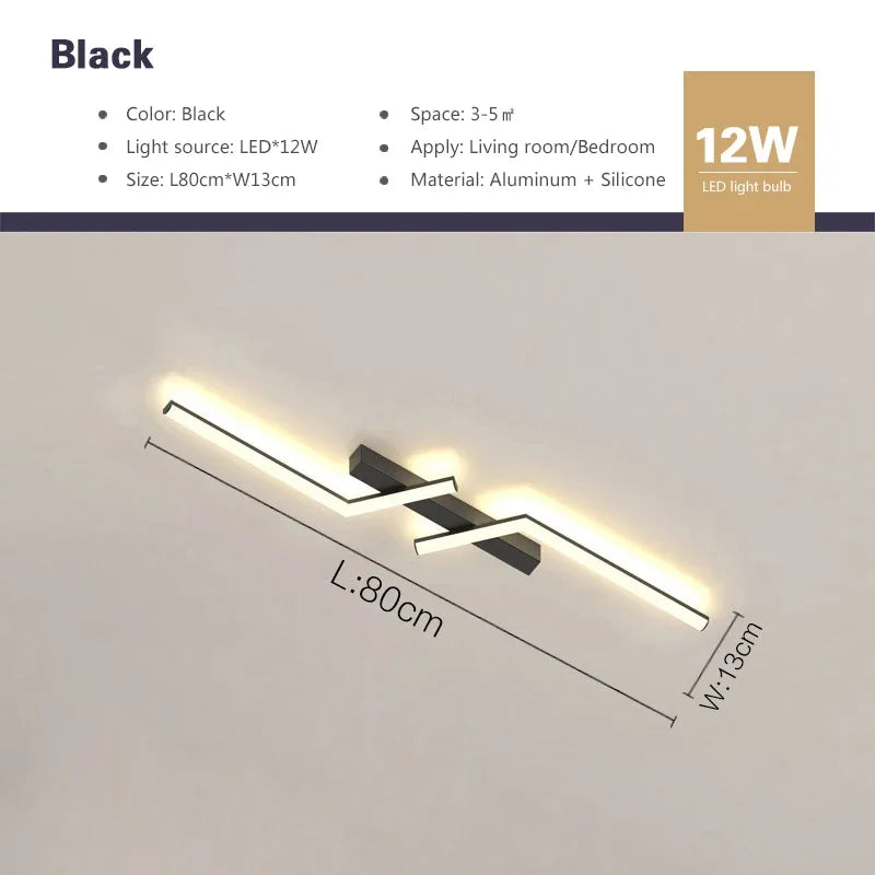 Modern Line LED Ceiling Light
