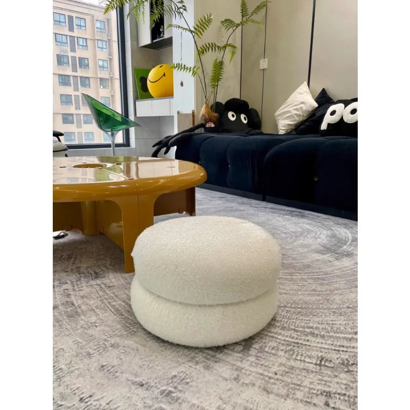 Light Luxury Round Dressing Stool