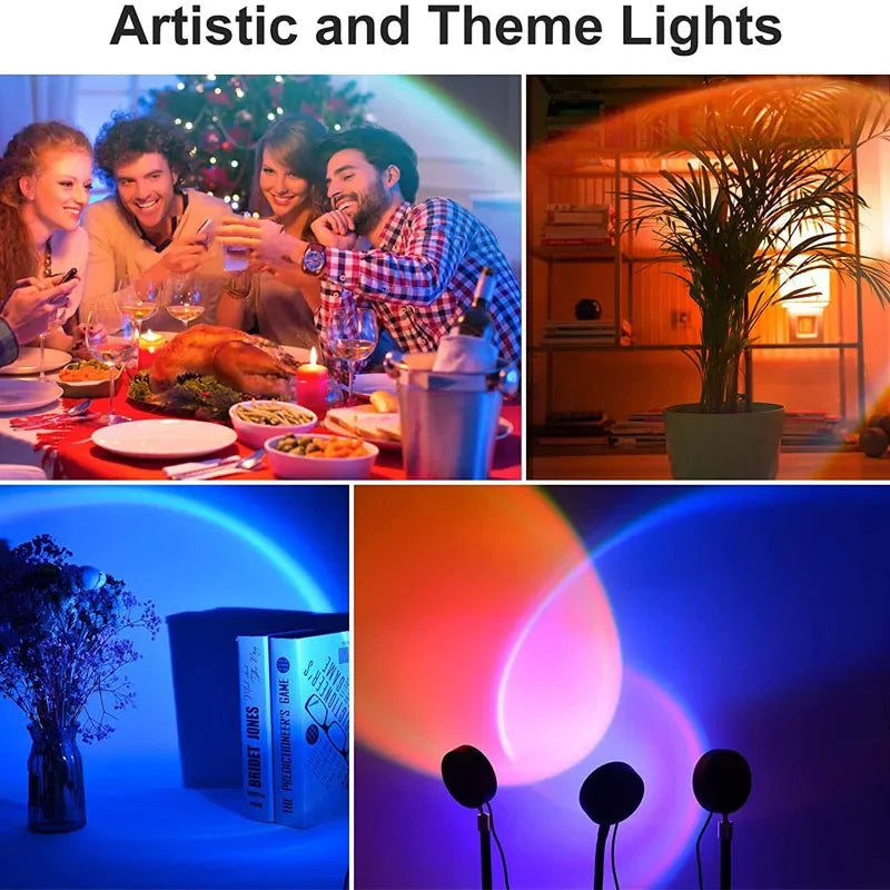 Sunset Rainbow Projector