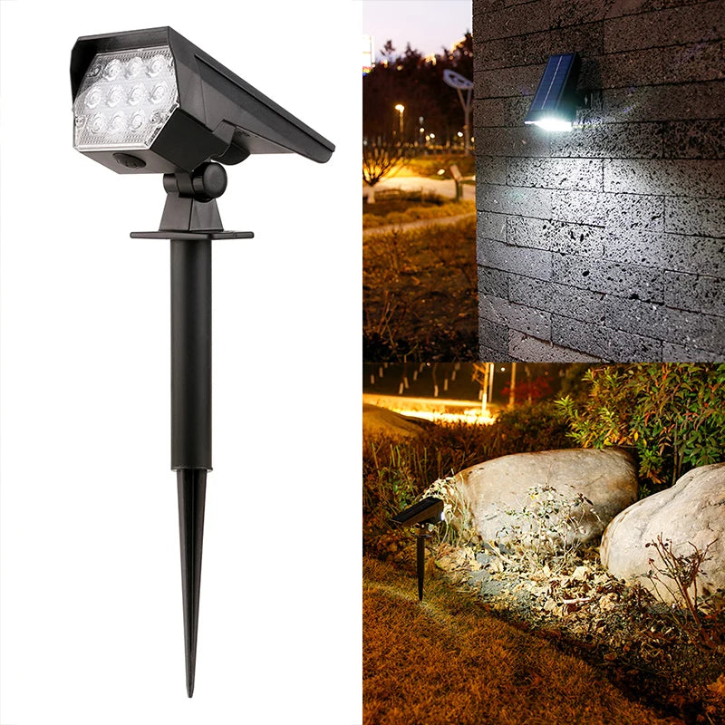 Adjustable Solar Spotlight