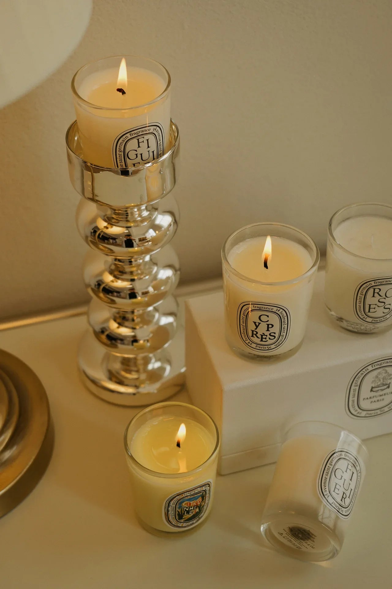 Aromatherapy Candle Natural Plant Scented Candles French Fragrance