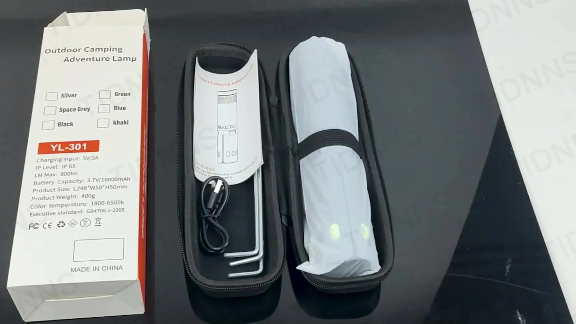 10000mAh Camping Light USB Rechargeable LED Emergency Lamp Outdoor