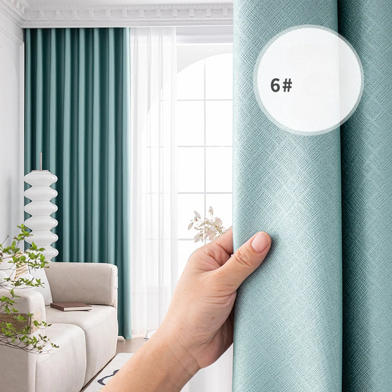 Modern Thermal Insulated Noise Reducing 100% Blackout Curtains