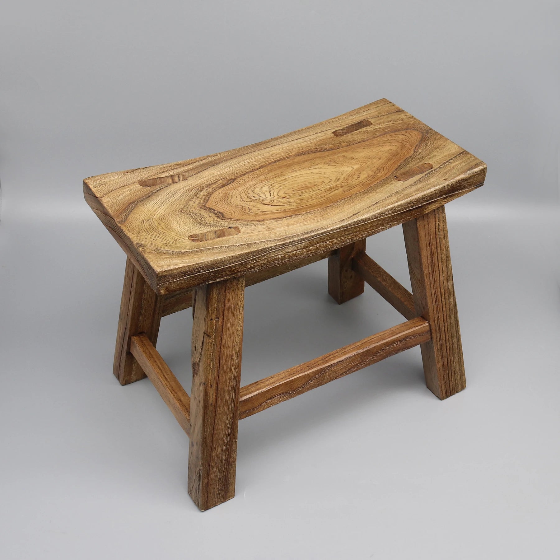 Mortise and Tenon Solid Wood Stool