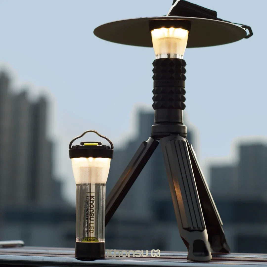 3000mah GZ Lighthouse camping light Super Long Battery Life LED Camping