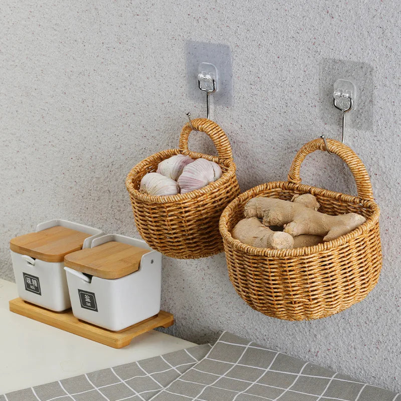 Woven Wall Hanging Storage Basket