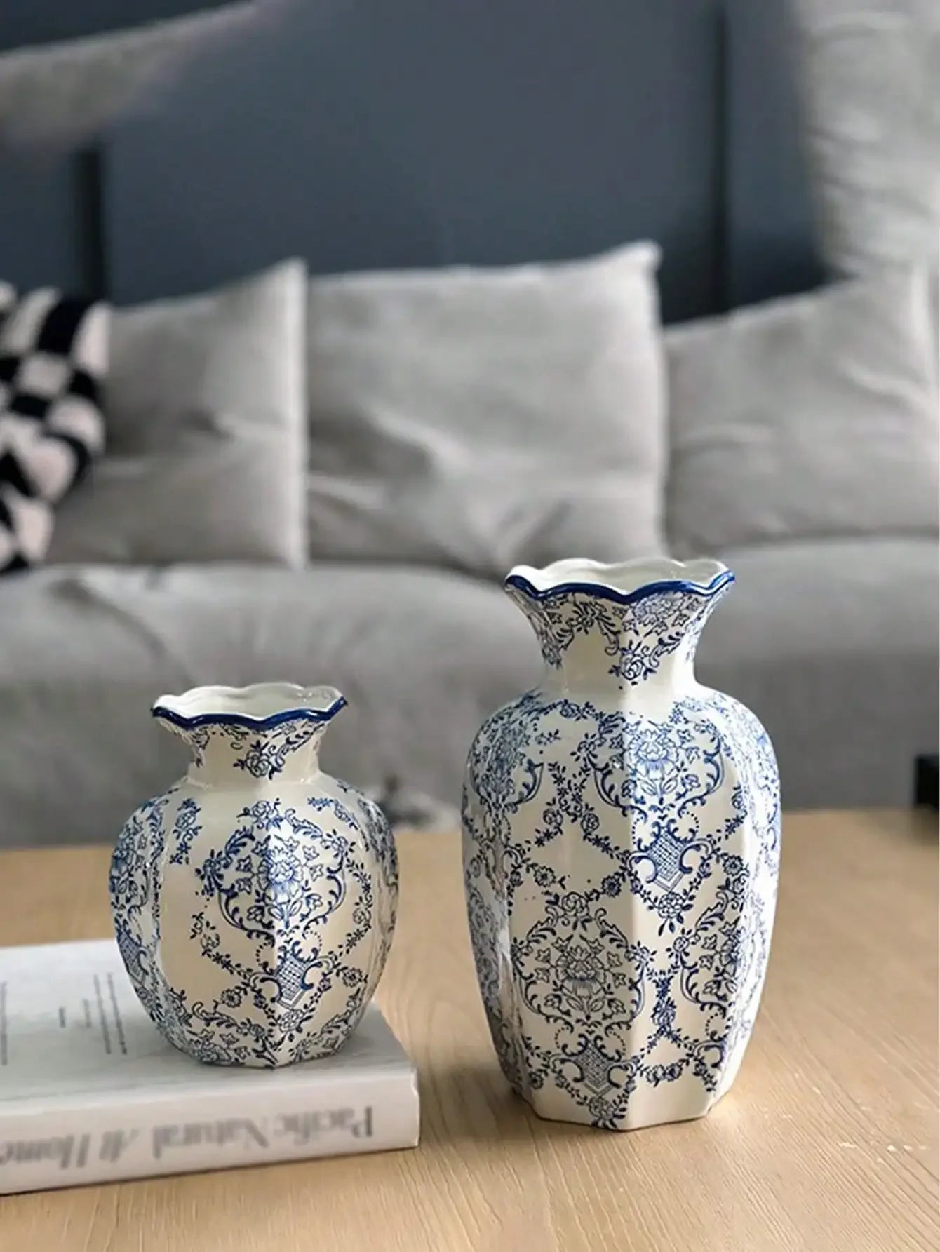 Chinese Blue and White Porcelain Vase
