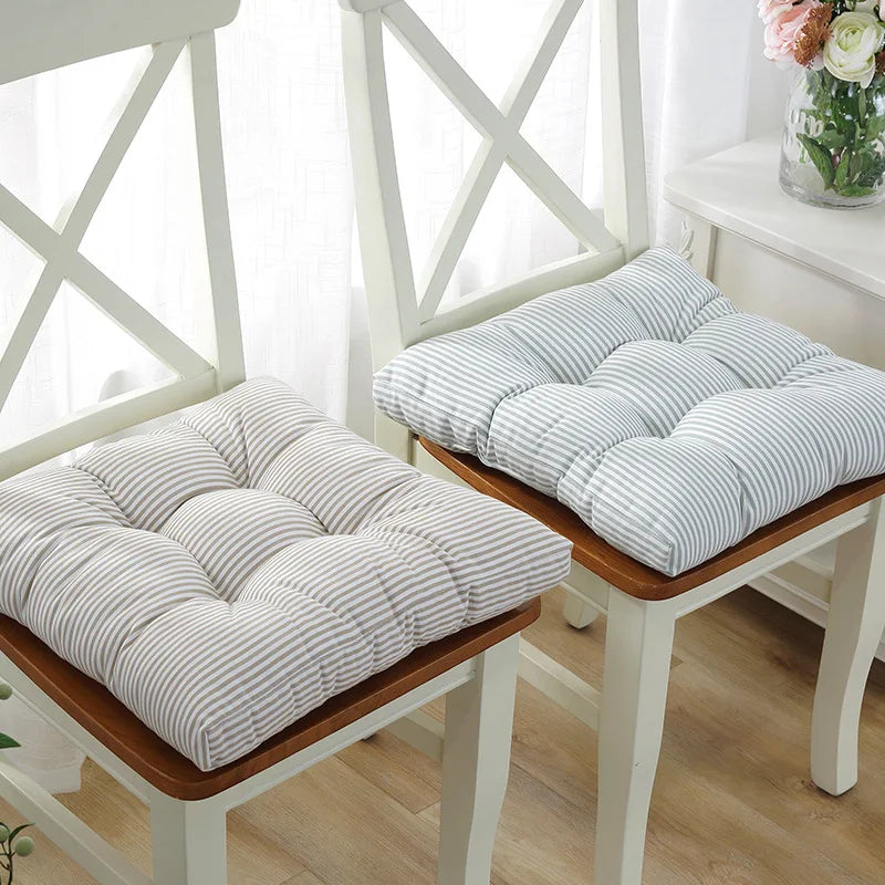 Oversized Floor Seat Pillow Cotton Linen Chair Cushions Meditation Yoga Thickened Square Windows Pad for Adults Seating Pillows