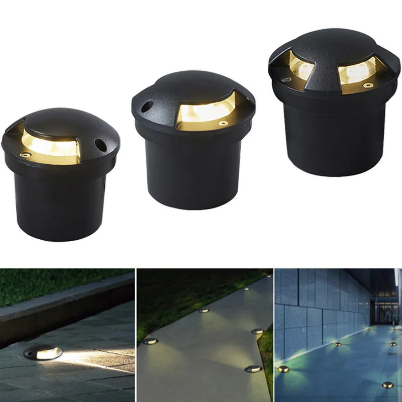 Recessed Louvre Well Light
