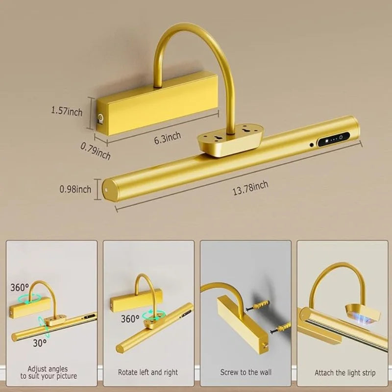 4000mAh Painting Picture Light Portrait With Remote