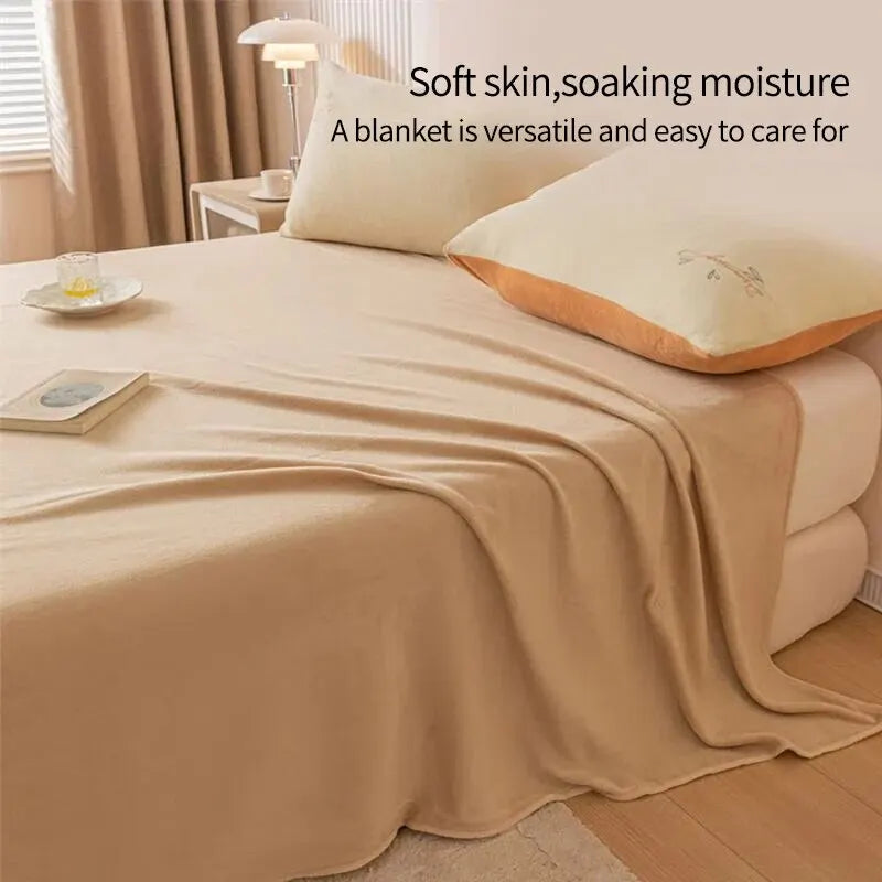 Extra Soft Flannel Throw Blanket