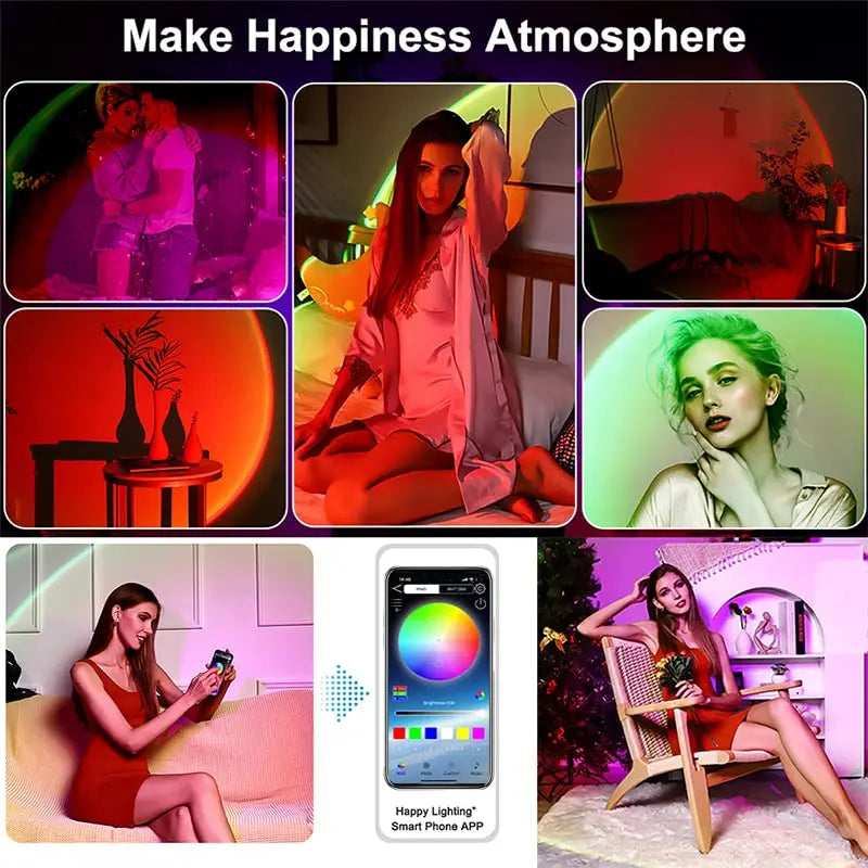 Tuya USB Sunset Projector
