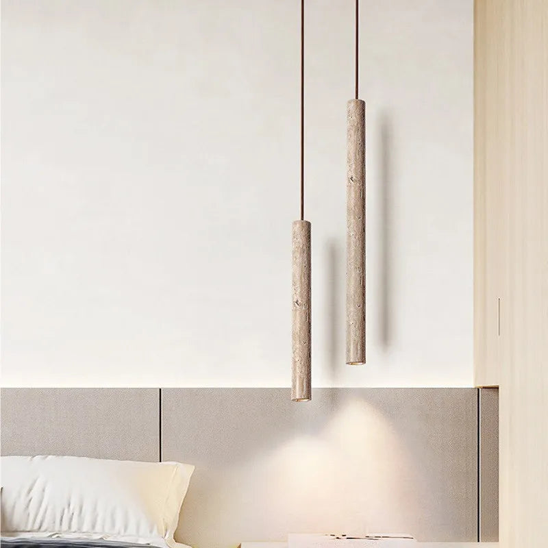 Wabi-Sabi Cave Stone Bedside Chandelier