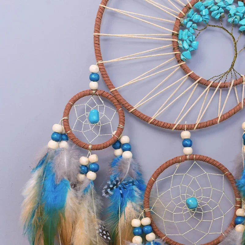 Vintage Dream Catcher Wind Chime Hanging Ornament