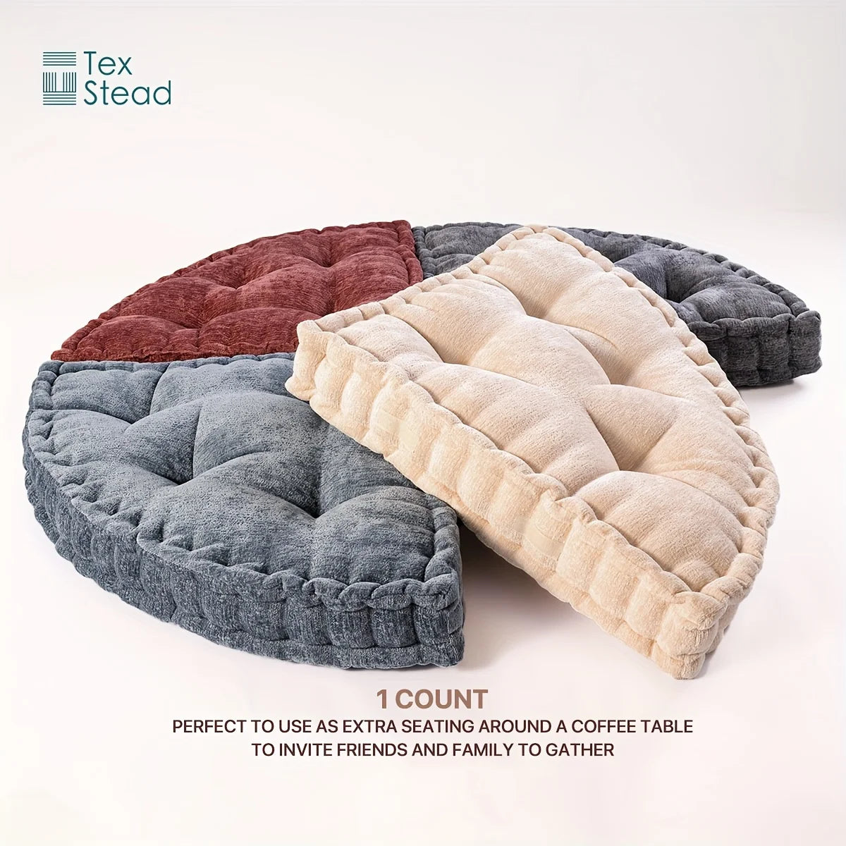 1 count Triangle cushion,Reading pad,Triangular shape with insert,Chair/Floor/Sofa/Outside Cushion
