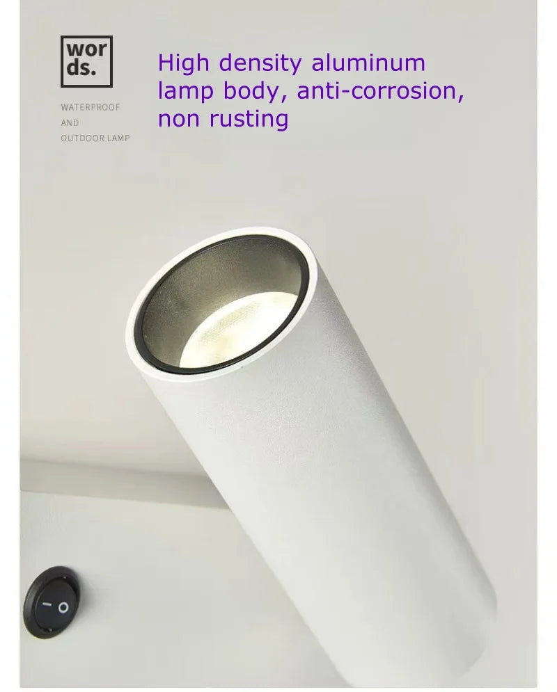 Rotating Type C Reading Wall Light