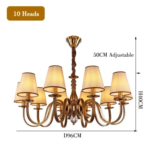 Classic Multi Arm LED Chandelier