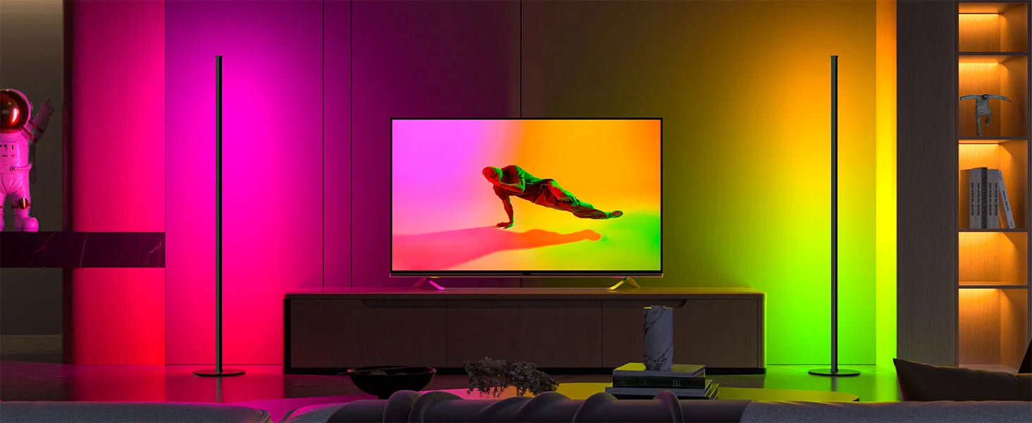 RGB IC Corner Ambient Floor Lamp