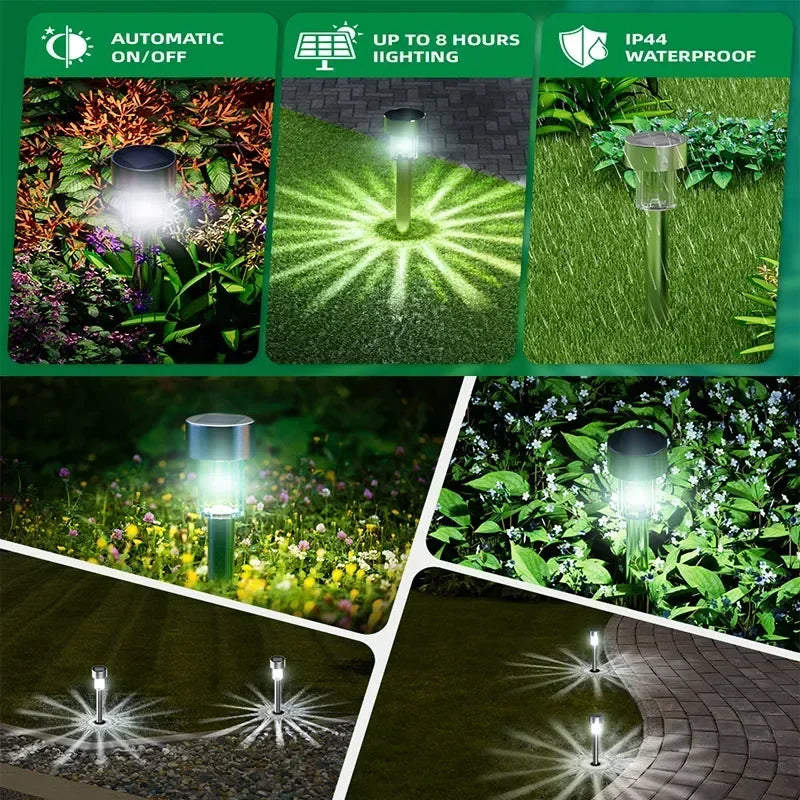 Solar Garden Lantern Pathway Set