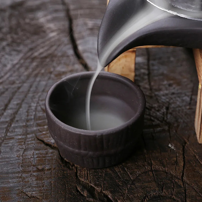Retro Grinding Stone Backflow Incense Burner