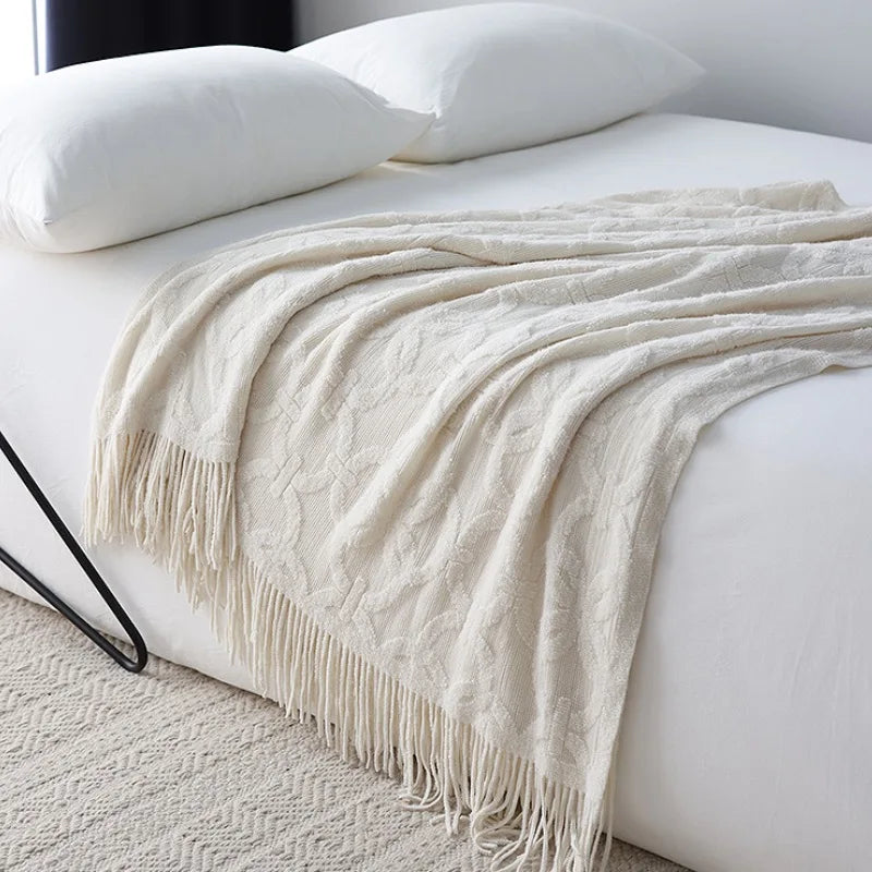Knit Bed Runner Throw
