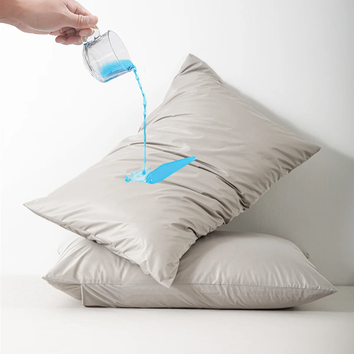 Waterproof Zippered Pillow Protector Set